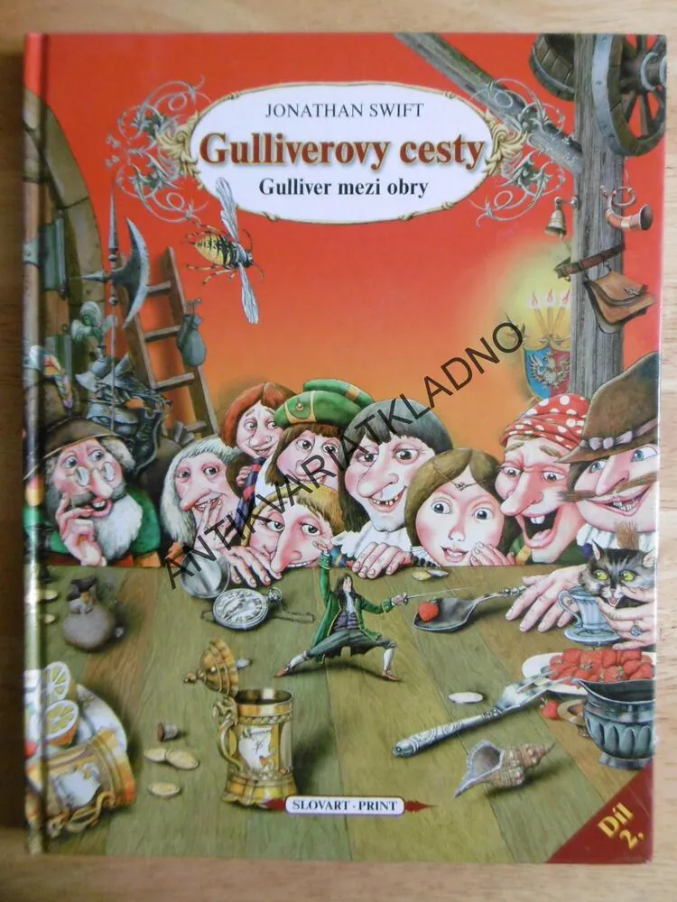GULLIVEROVY CESTY, 1-3, JONATHAN SWIFT, **an