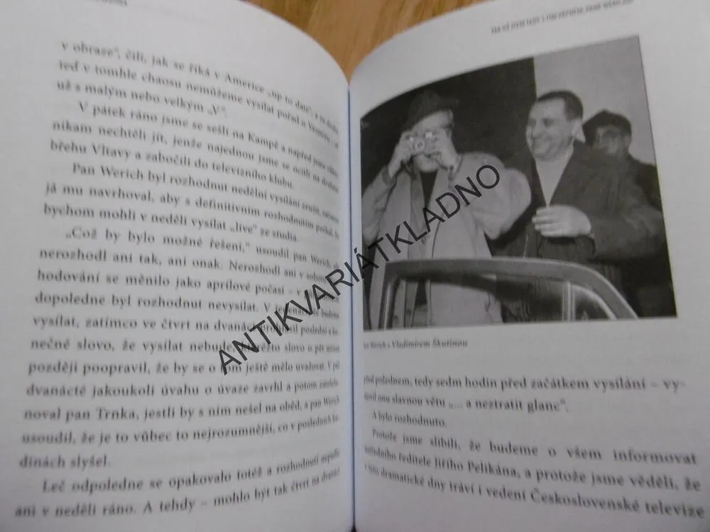 TAK UŽ JSEM TADY S TÍM VÁPNEM, PANE  WERICHU! ŠKUTINA, **an