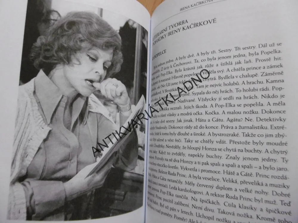 IRENA KAČÍRKOVÁ, KRÁSNÁ, ALE NEŠŤASTNÁ, LUBOŠ NEČAS, **an