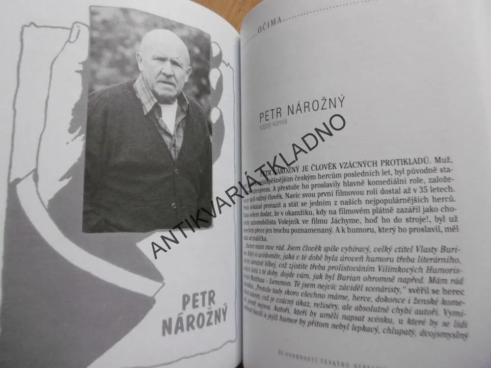 21 OSOBNOSTÍ ČESKÉHO HERECTVÍ, DEVADESÁTÁ LÉTA A SOUČASNOST, **an