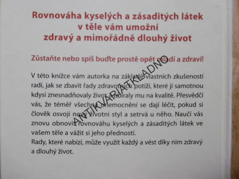 ODKYSELENÍ TĚLA ANEB DOKONALÝ PRAMEN MLÁDÍ A ŠTÍHLOSTI, PFISTEROVÁ
