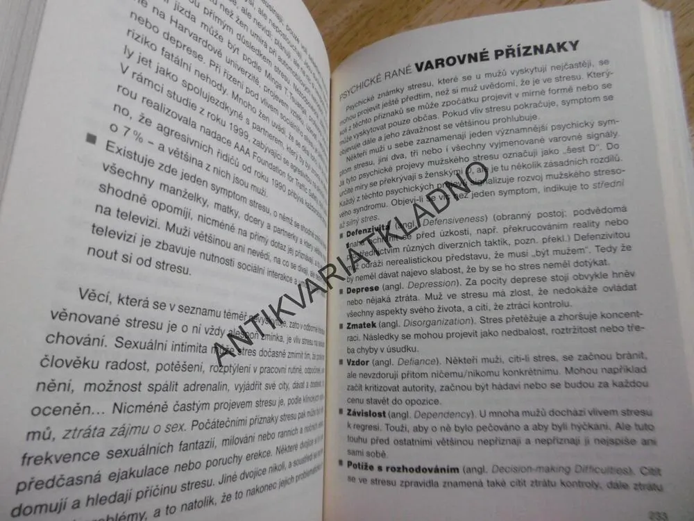 JAK PŘEŽÍT STRES, PRŮVODCE PRO ŽENY, WITKINOVÁ