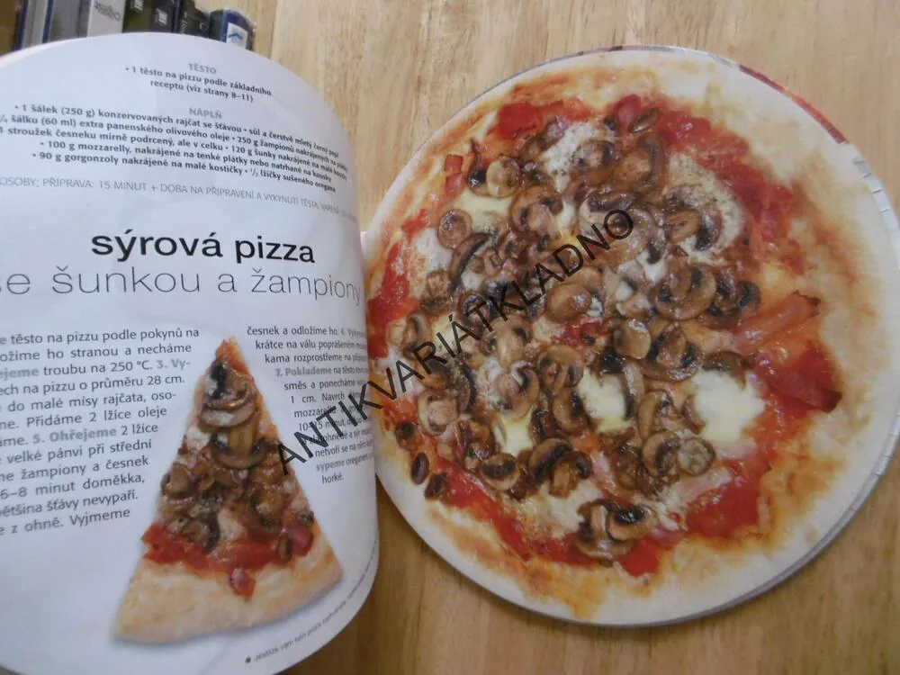 PIZZA S VTIPEM A FANTAZIÍ, VÍC NEŽ 50 RECEPTŮ, **an