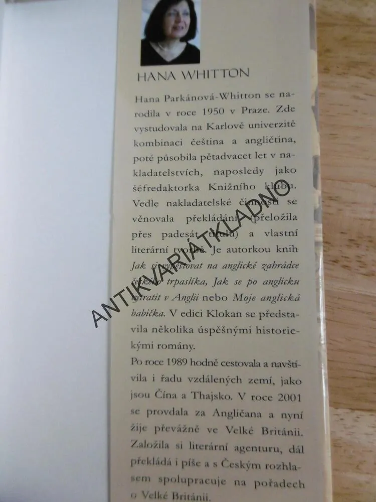 KATEŘINA LUCEMBURSKÁ, HANA WHITTON