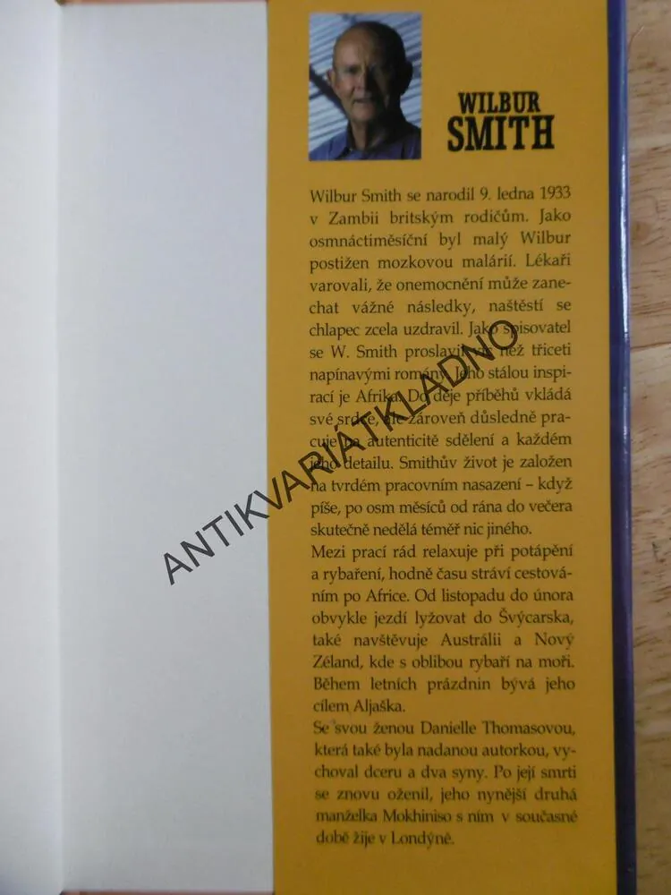 KOPÍ OSUDU, WILBUR SMITH, **an