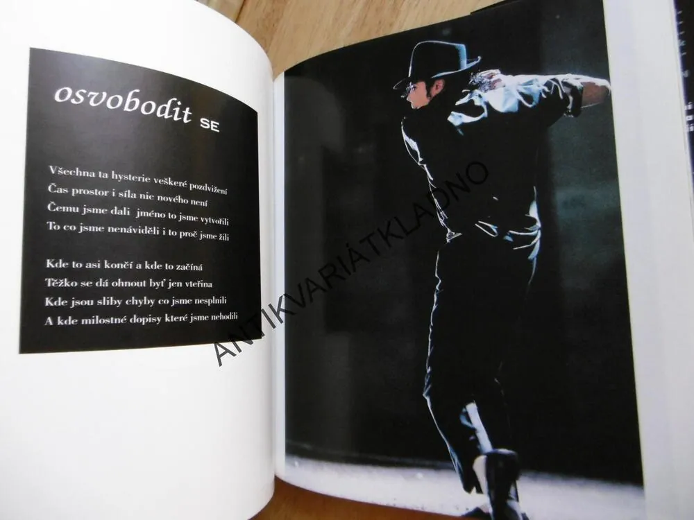 MICHAEL JACKSON, KRÁL POPU 1958-2009, ZPĚVÁK, BÁSNĚ A ÚVAHY, **an