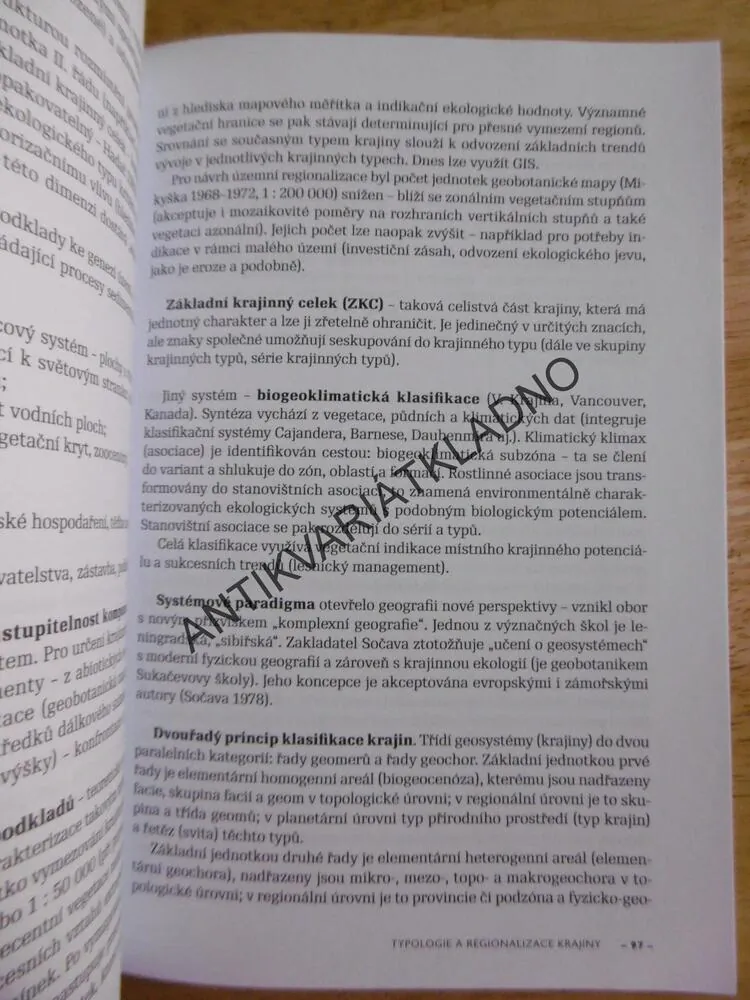 EKOSYSTÉMOVÁ A KRAJINNÁ EKOLOGIE, PAVEL KOVÁŘ