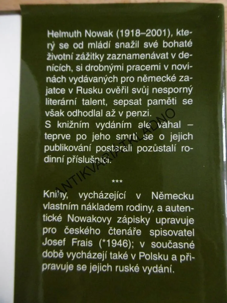 ZABIJÁK MRÁZ, HELMUTH NOWAK