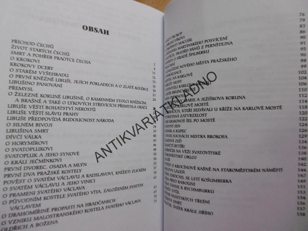 NEJKRÁSNĚJŠÍ POVĚSTI ČESKÉ, PHDR. BŘETISLAV NIKL, **an