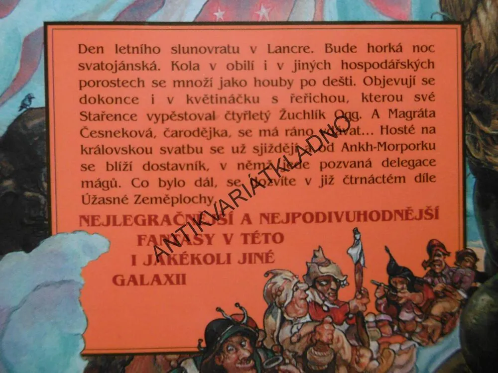 DÁMY A PÁNOVÉ, ÚŽASNÁ ZEMĚPLOCHA, TERRY PRATCHETT
