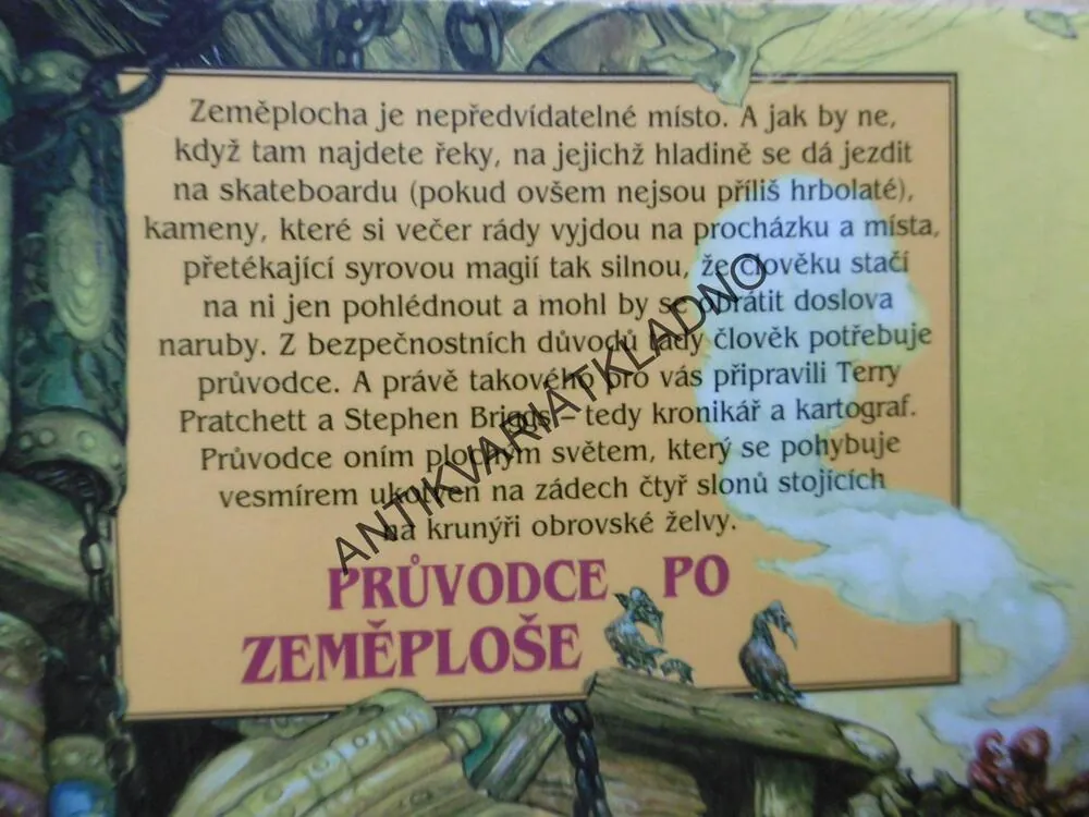 PRŮVODCE PO ZEMĚPLOŠE, ÚŽASNÁ ZEMĚPLOCHA, TERRY PRATCHETT