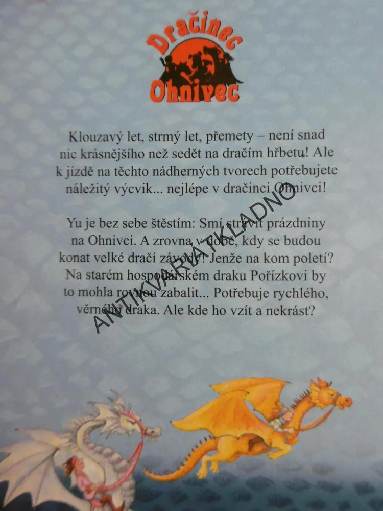 VELKÉ DRAČÍ ZÁVODY, DRAČINEC OHNIVEC, MEISTER, **an