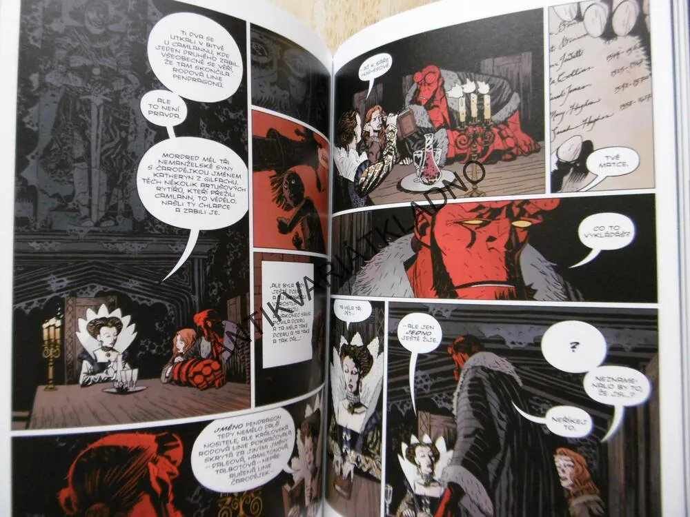 HELLBOY, DIVOKÝ HON, MIKE MIGNOLA, KOMIKS 9