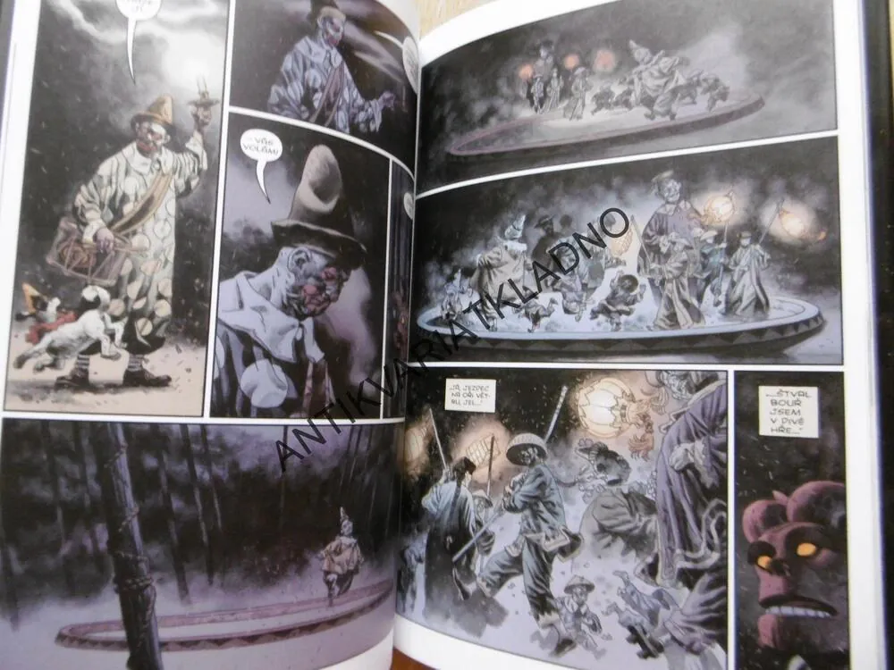 HELLBOY, PŮLNOČNÍ CIRKUS, MIKE MIGNOLA, KOMIKS 