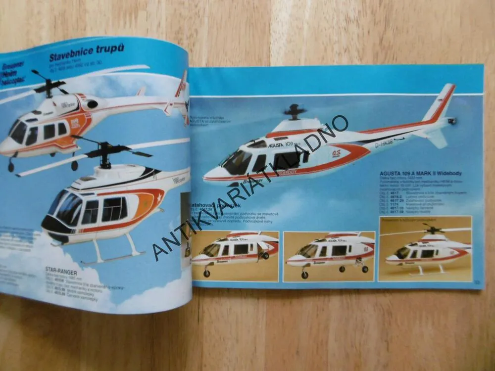 MODELÁŘSTVÍ, LETECKÉ, LODNÍ, AUTO, RÁDIOVÉ, MOTORY, MINI -K 92 CS, GRAUPNER, KATALOG