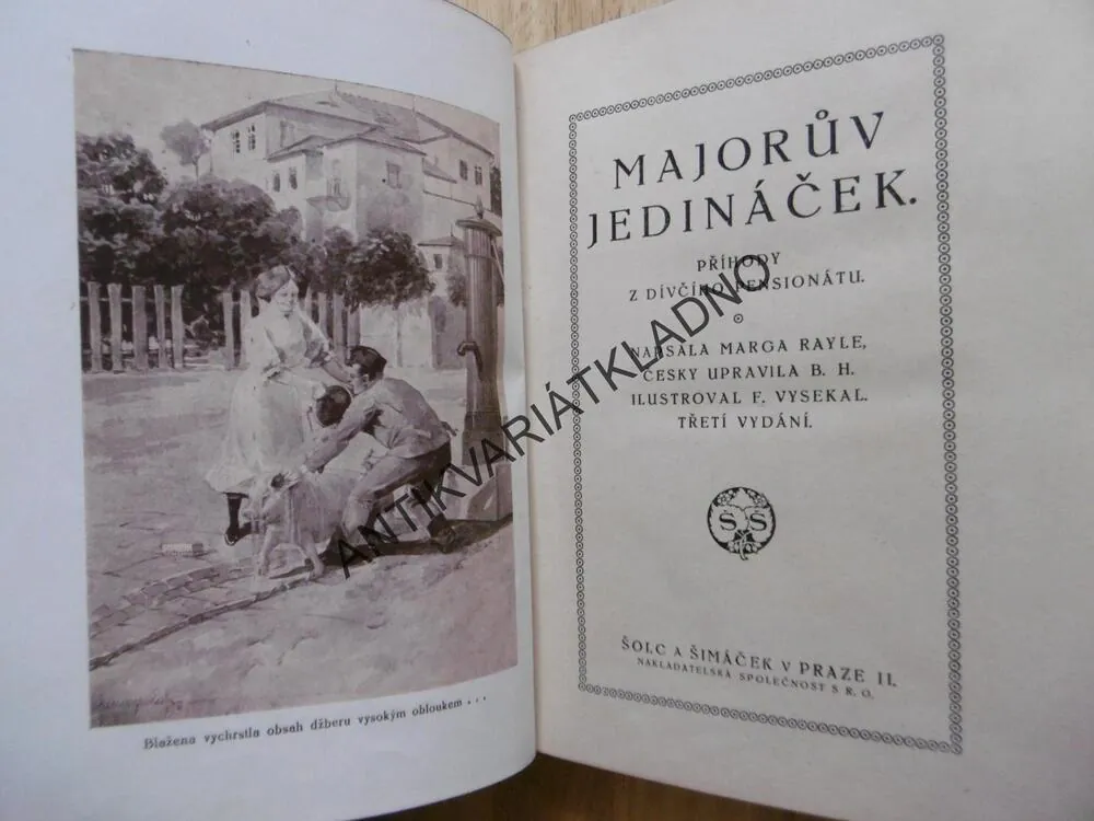 MAJORŮV JEDINÁČEK,  MARGA RAYLE, VYSEKAL, **an
