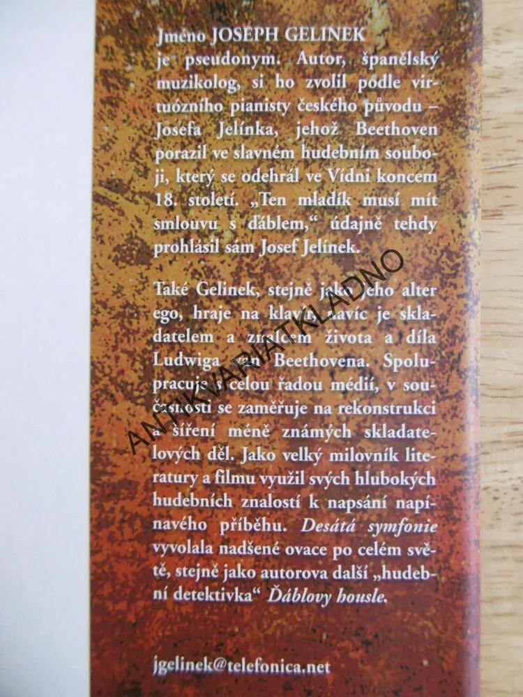 DESÁTÁ SYMFONIE, JOSEPH GELINEK, **an