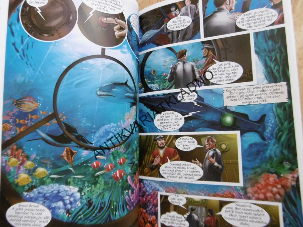 20000 MIL POD MOŘEM, JULES VERNE, **an