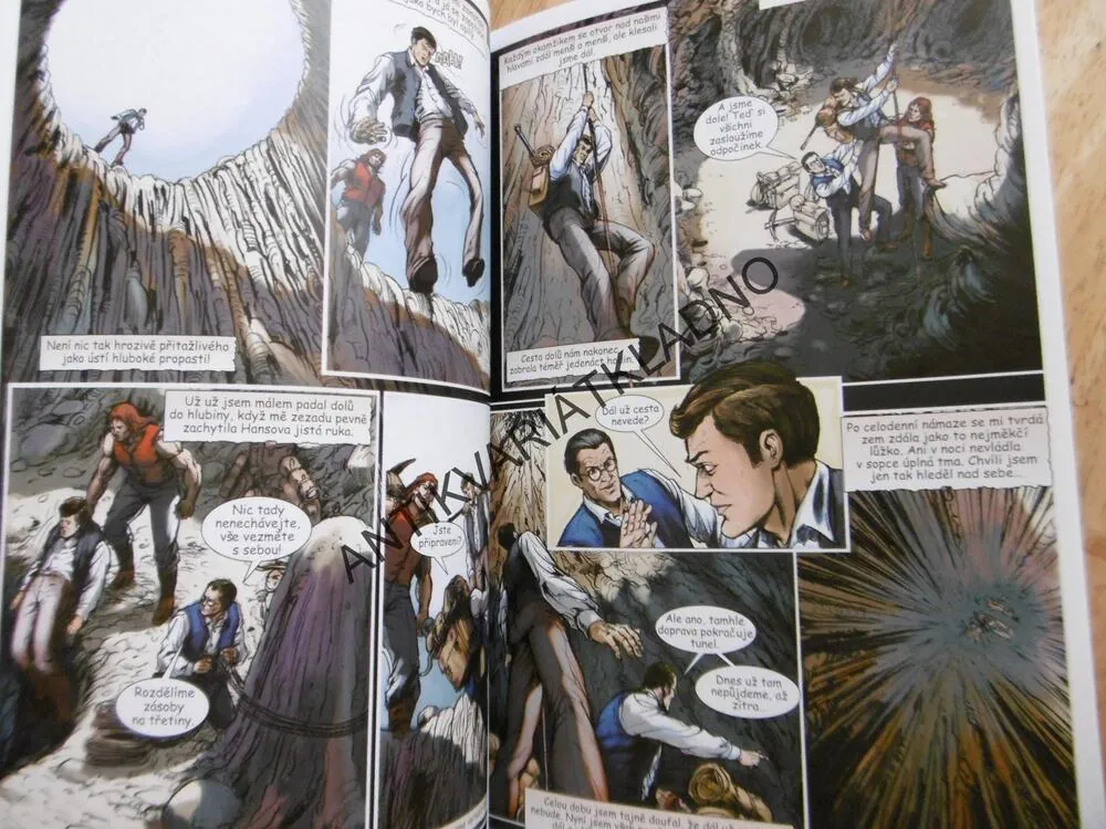 CESTA DO STŘEDU ZEMĚ, JULES VERNE