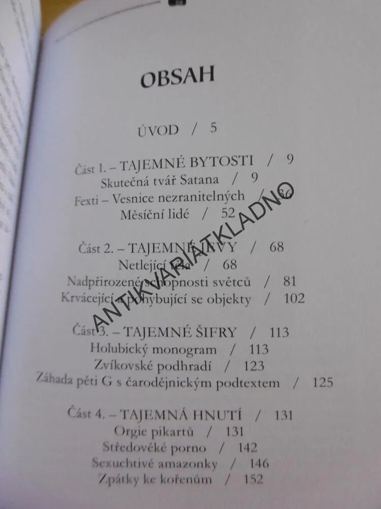 TAJEMNÉ SÍLY ČECH A MORAVY, VERONIKA RUBÍNKOVÁ, PRAVÁ TVÁŘ SATAN, ORGIE A ZÁHADNÉ ŠIFRY
