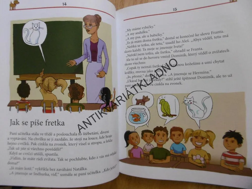 ZVÍŘÁTKO PRO DOMINIKA, **an