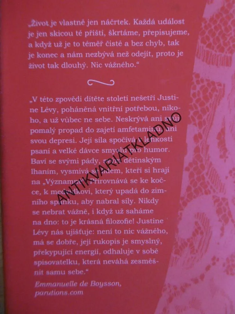 NIC VÁŽNÉHO, JUSTIN LÉVY, **an