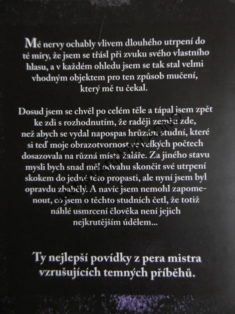 JÁMA A KYVADLO A JINÉ POVÍDKY, EDGAR ALAN POE, **an