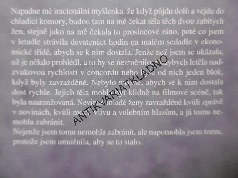POSMRTNÝ PŘÍSTAV, PATRICIA CORNWELLOVÁ