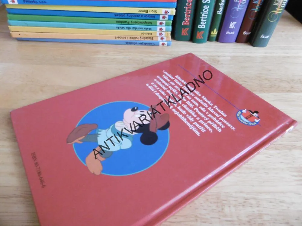 PRINC A CHUĎAS, MICKEY MOUSE, WALT DISNEY, **an