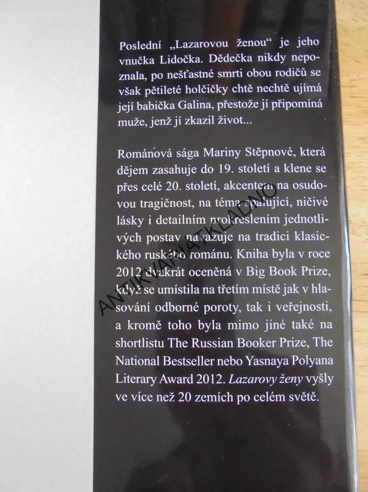LAZAROVY ŽENY, MARINA STĚPNOVA, BESTSELLER, **an