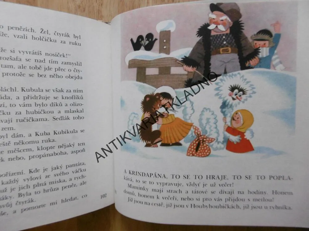 KUBULA A KUBA KUBIKULA, VLADISLAV VANČURA, ZDENĚK MILER, 1976, **an