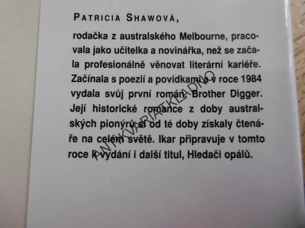 ZÁLIV ORCHIDEJÍ, PATRICIA SHAWOVÁ