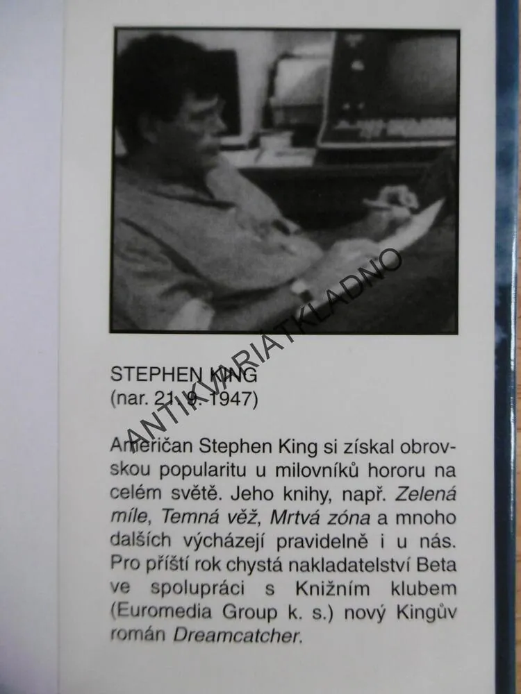 GERALDOVA HRA, STEPHEN KING