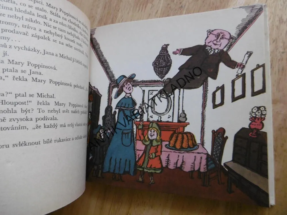 MARY POPPINSOVÁ, P.L. TRAVERSOVÁ, ŠALAMOUNOVÁ, 1975, **an