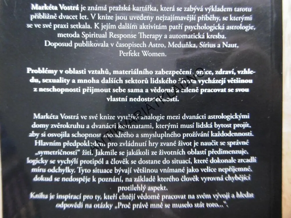 ŠKOLA ŽIVOTA, MARKÉTA VOSTRÁ, TAROT, 