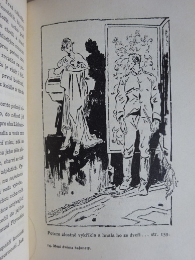 MEZI DVĚMA BAJONETY, ROSŮLEK, BURIAN, 1940, **an