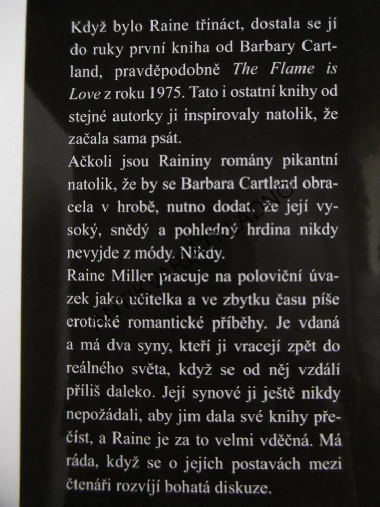 NAHÁ, VŠECHNO NEBO NIC, 1-2, RAINE MILLER, EROTIKA, **an