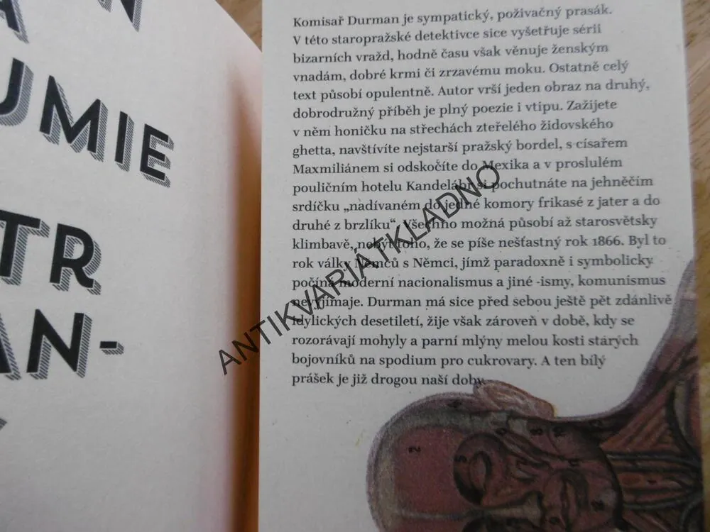 MLÝN NA MUMIE ANEB PŘEVRATNÉ ODHALENÍ KOMISAŘE DURMANA, PETR STANČÍK, **an