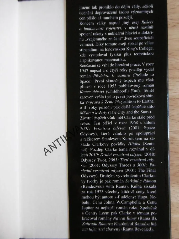 2001: VESMÍRNÁ ODYSEA, ARTHUR C.CLARKE