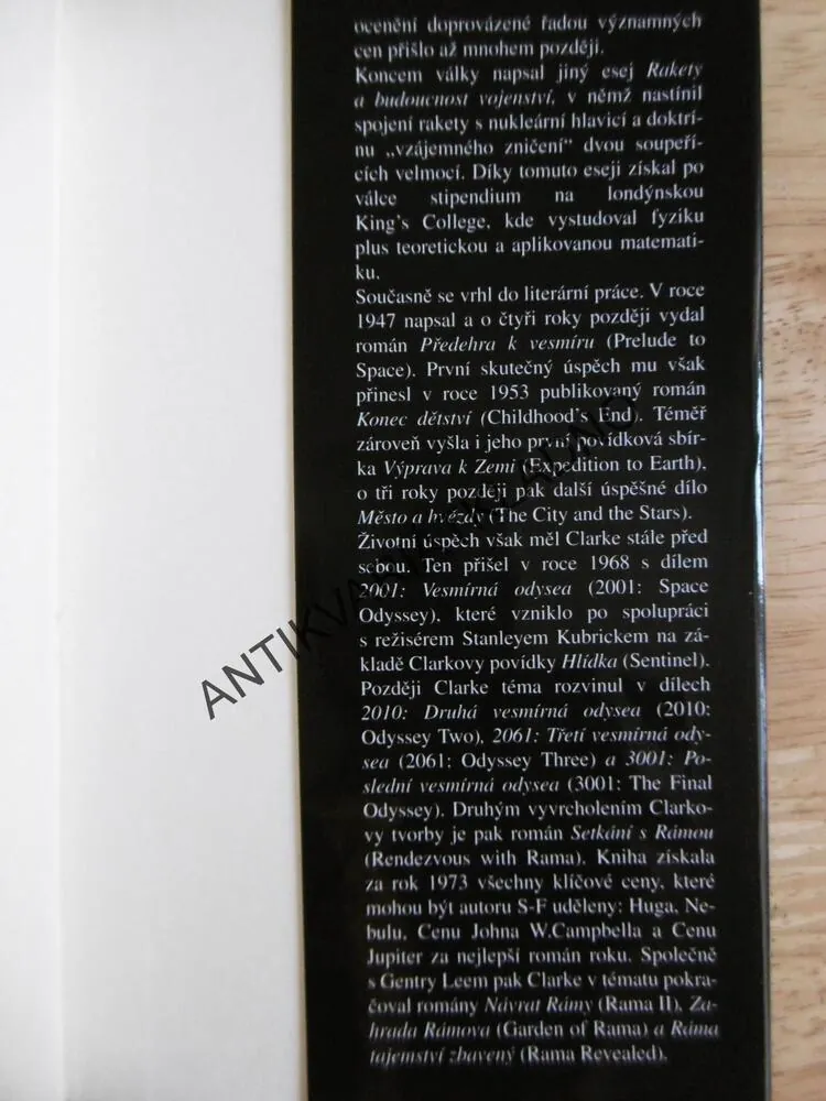 2010: DRUHÁ VESMÍRNÁ ODYSEA, ARTHUR C.CLARKE