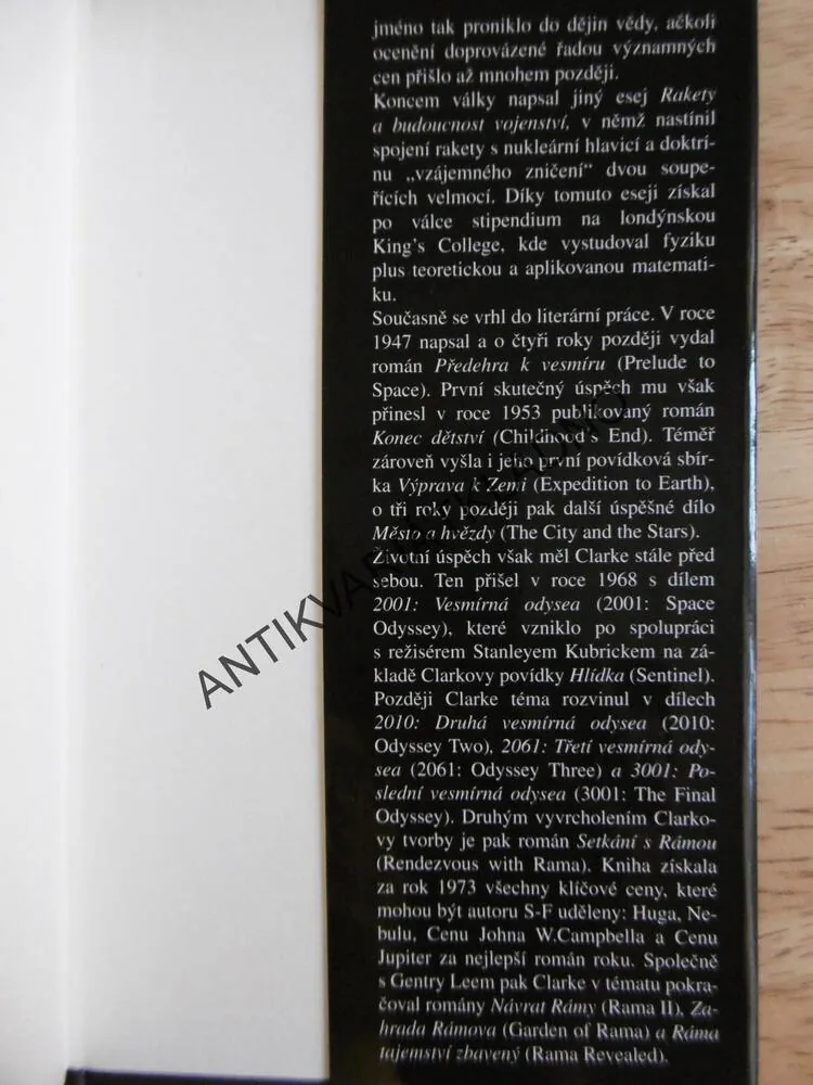 2061: TŘETÍ VESMÍRNÁ ODYSEA, ARTHUR C.CLARKE, **an