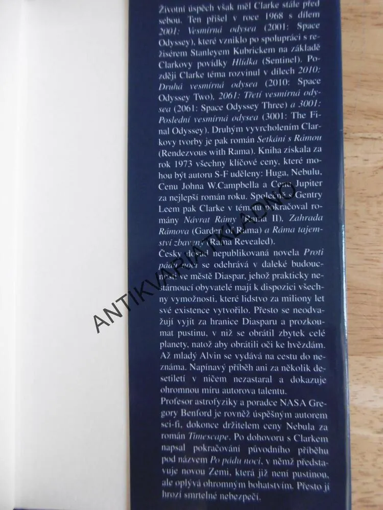 PROTI PÁDU NOCI, PO PÁDU NOCI, GREGORY BENFORD, ARTHUR C.CLARKE