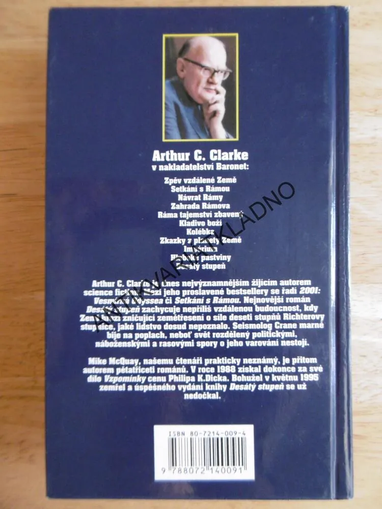 DESÁTÝ STUPEŇ, MIKE MCQUAY, ARTHUR C.CLARKE, **an