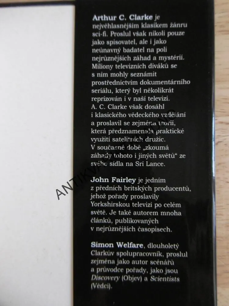 DALŠÍ ZÁHADY, ARTHUR C. CLARKE, **an