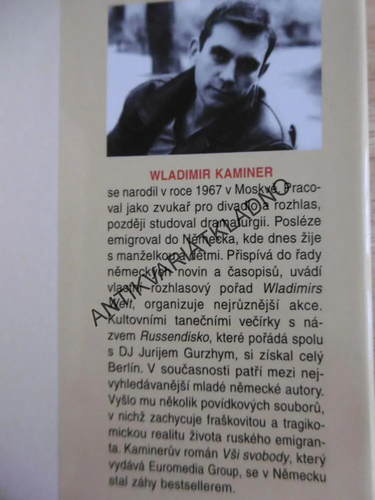 VŠI SVOBODY, WLADIMIR KASMINER, **an
