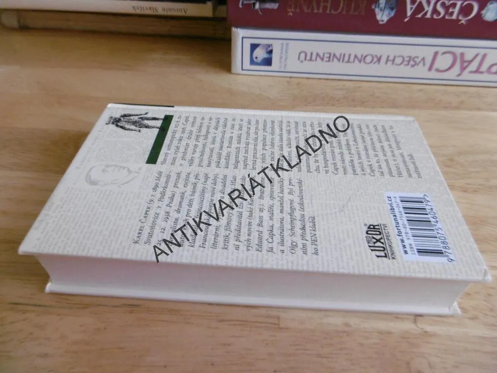 VÁLKA S MLOKY, KAREL ČAPEK, **an