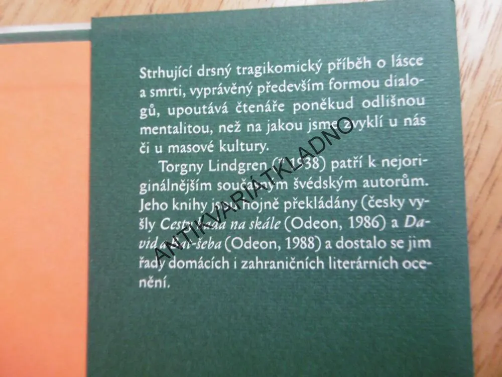 ČMELÁČÍ MED, TORGNY LINDGREN