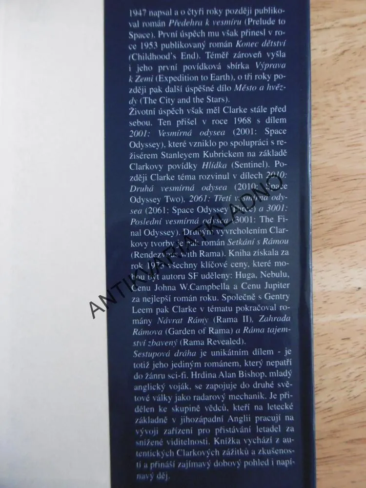 SESTUPOVÁ DRÁHA, ARTHUR C.CLARKE, **an