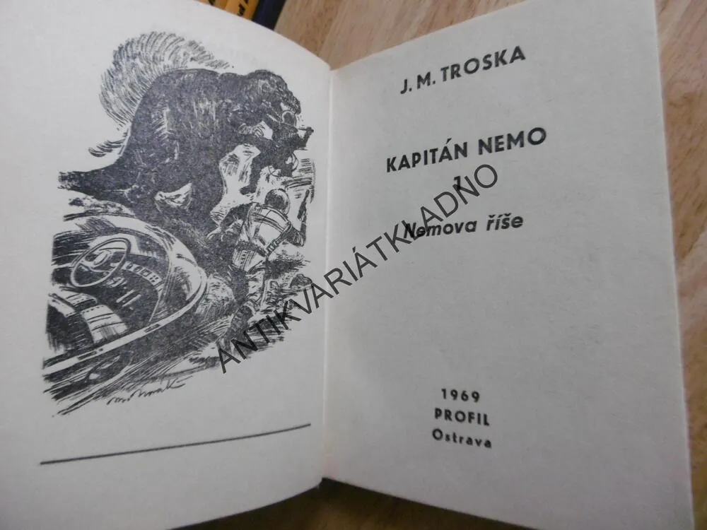 NEMOVA ŘÍŠE, J.M.TROSKA, 1969, KAPITÁN NEMO