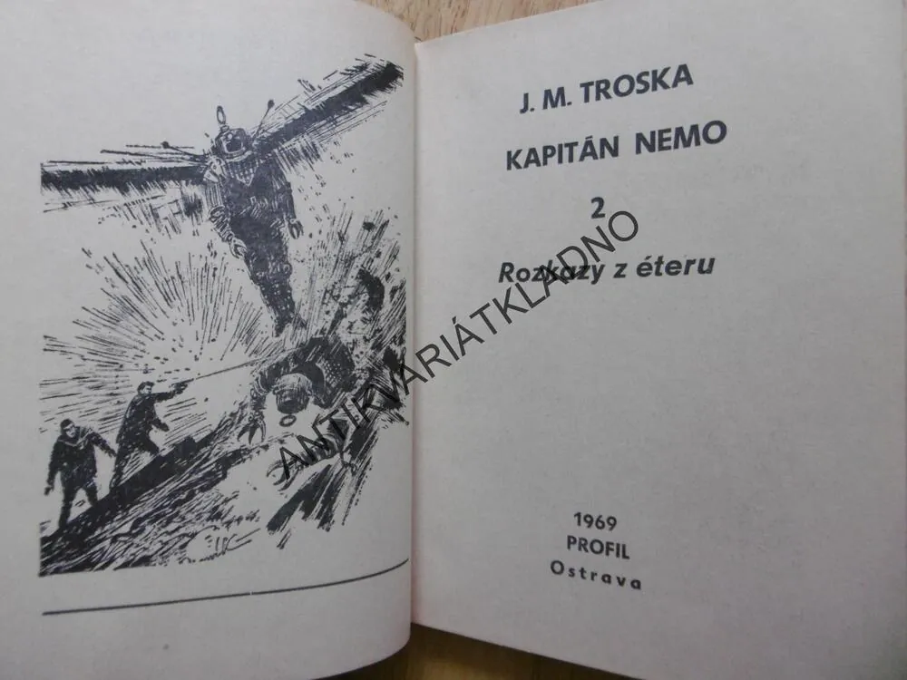 ROZKAZY Z ÉTERU, J.M.TROSKA, 1969, KAPITÁN NEMO